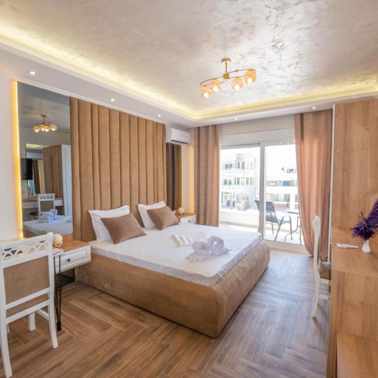 Twins Apartments - Soba sa Bračnim Krevetom (King-size) i Pogledom na More - 2