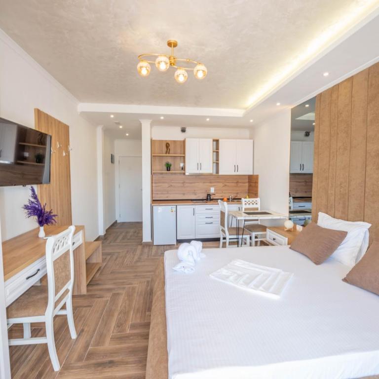 Twins Apartments - Soba sa Bračnim Krevetom (King-size) i Pogledom na More - 10