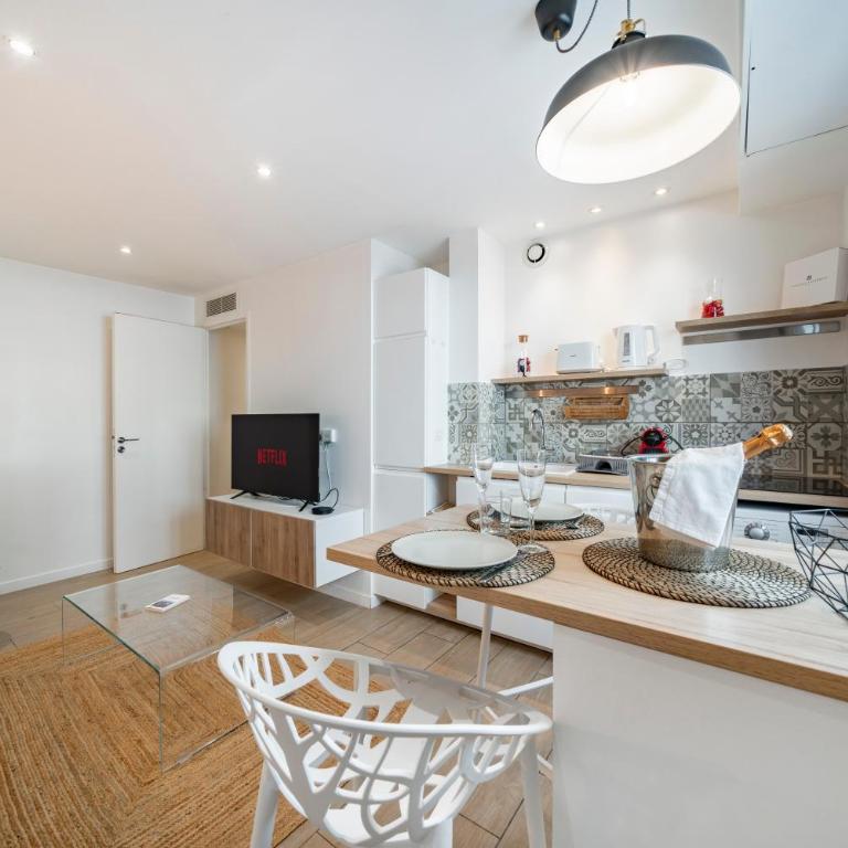 Centre - 10mn Palais - Plages - Croisette - AT - Appartement 1 Chambre - 12