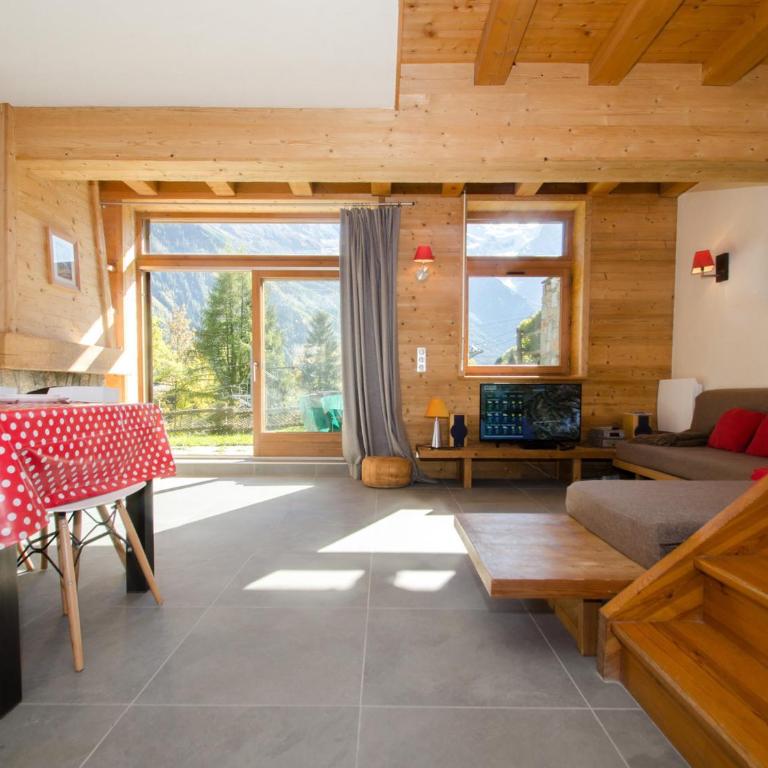 Chalet mitoyen aux pieds des pistes pour 6 pers., animaux admis, à Chamonix - FR-1-343-225 - Chalet - 17