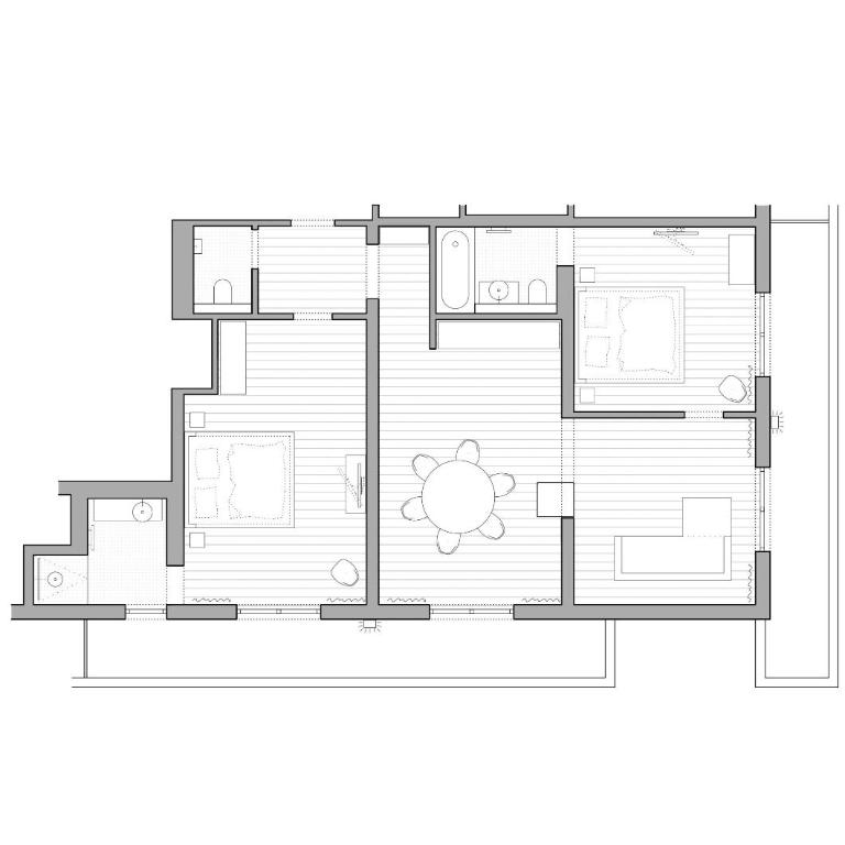 Appart Hotel Knappaboda - Apartment mit 2 Schlafzimmern - 20