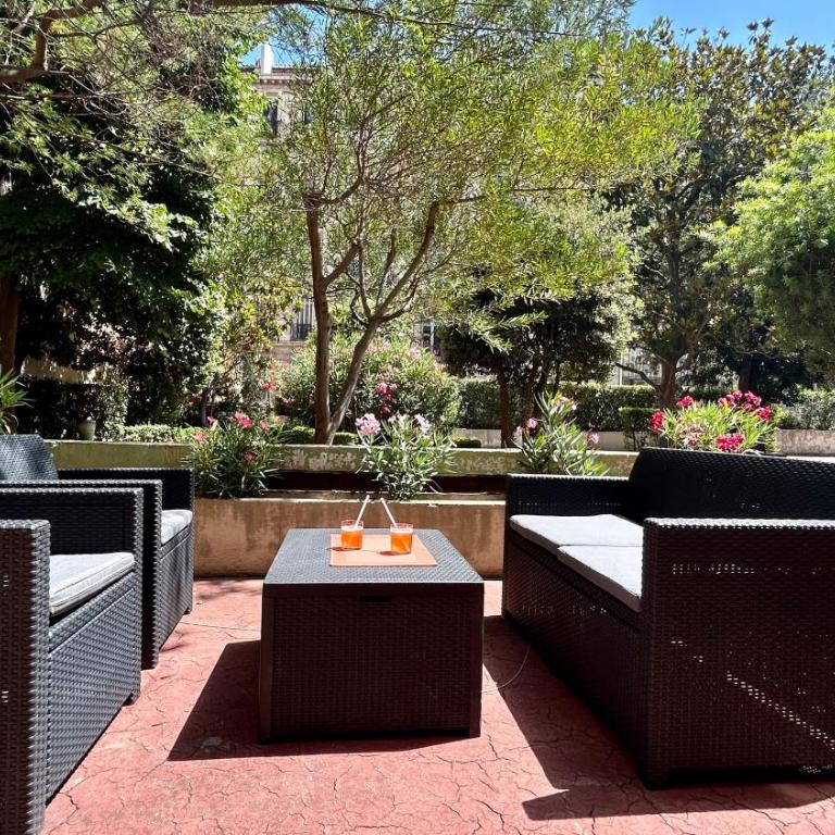 Les Appartements d'Edmond Rome Favier - Studio mit Terrasse - 15