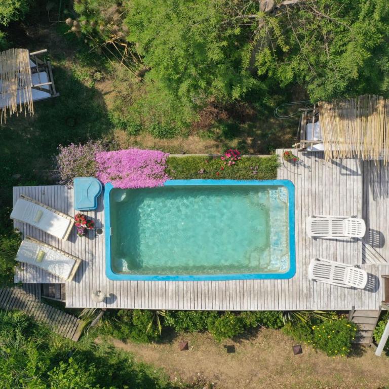 SUITE DEL BOSQUE - Desayuno - Pileta - Domingos check out 17hs - Bungalow Deluxe con vistas al jardín - 4