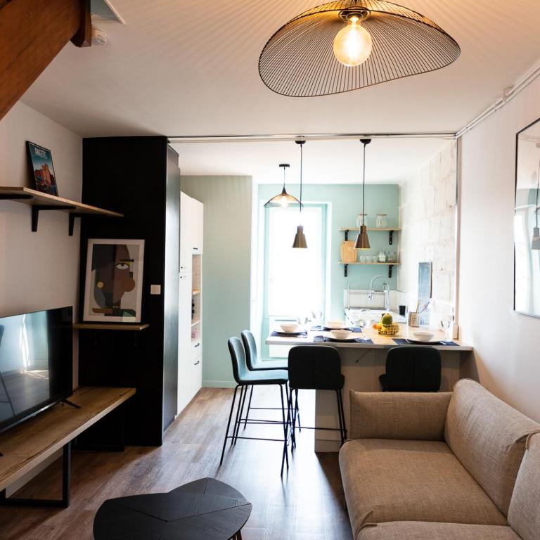 Duplex T3 moderne et lumineux Angers - Appartement 2 Chambres - 1