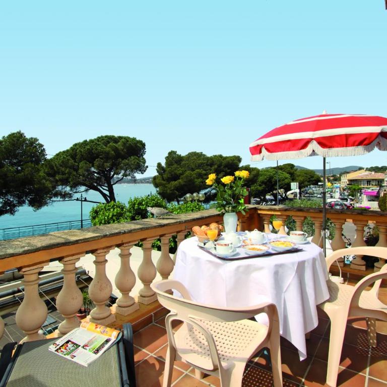 Logis Hôtel le Provencal Rest les Mûriers - Chambre avec Balcon et Vue sur Mer - 5