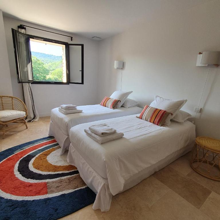 L'Instant Luberon - Kleines Zweibettzimmer - 1