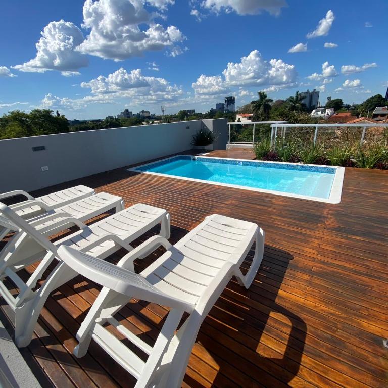 Apart-Hotel de Lujo en Eje Corporativo de Asunción! 2 y 3 habitaciones - Apartamento de 3 dormitorios - 20