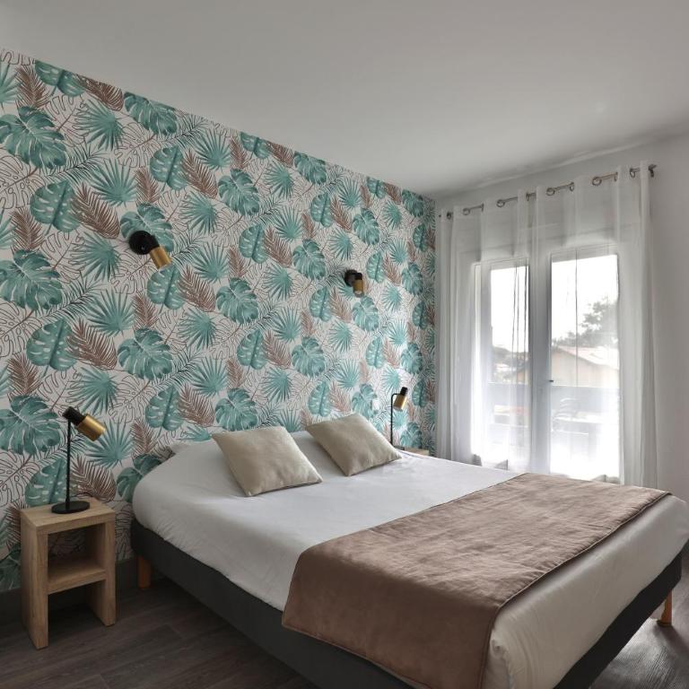 Cit'Hotel du Cap - Chambre Double - Vue sur Jardin - 1