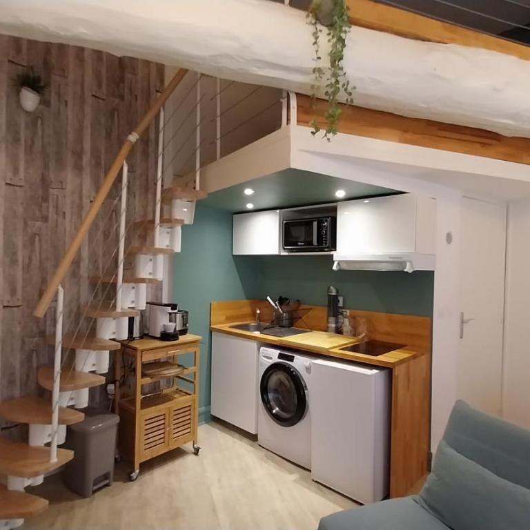 Studio cosy Lyon quai de Saône, centre ville - Appartement 1 Chambre - 14