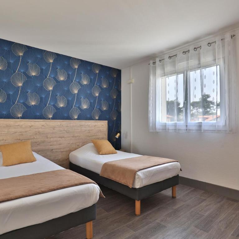 Cit'Hotel du Cap - Chambre Lits Jumeaux Standard - 1