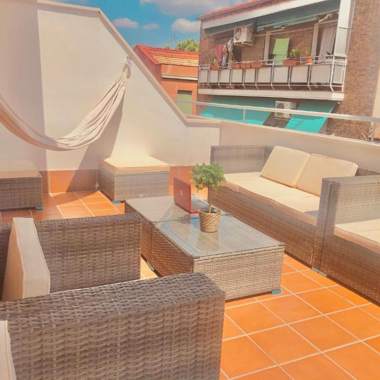 ATICO & TERRAZA a 6 minutos en metro de ATOCHA estacion central - Penthouse Apartment - 20