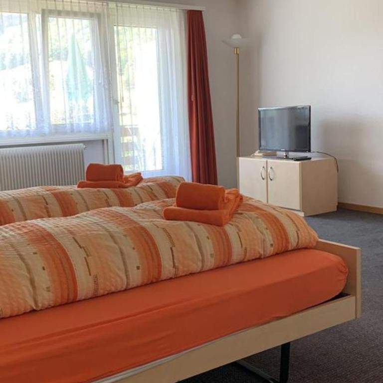 Haus Atlantic Leukerbad - Apartment mit Balkon - 8