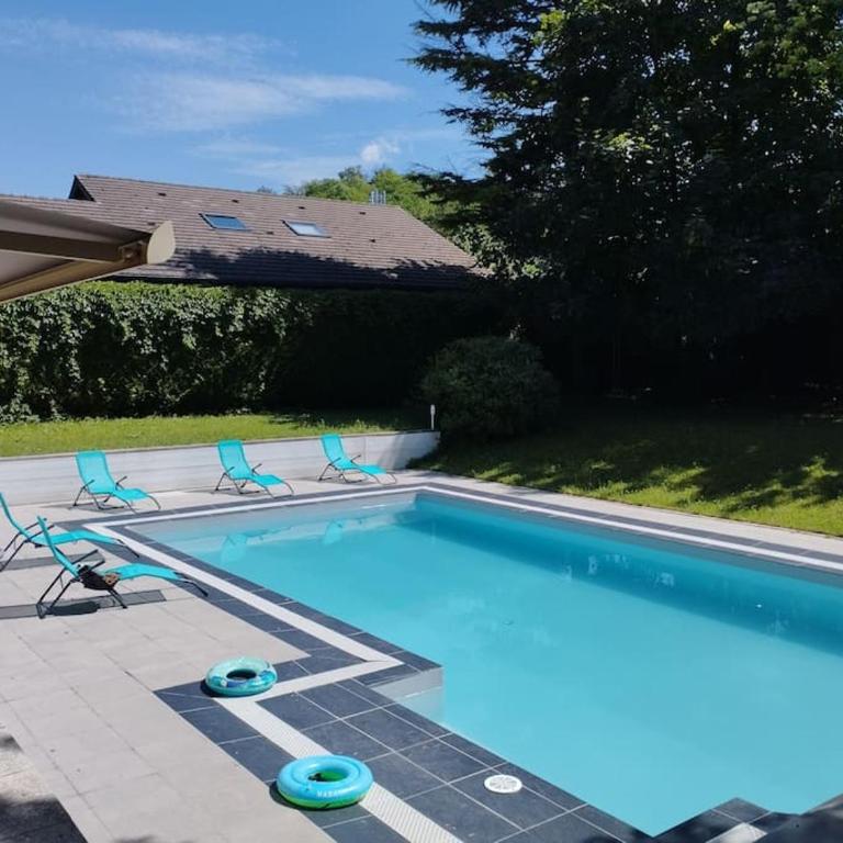 Villa Armonia, piscine chauffée, jacuzzi et jardin à 5mn du lac d Annecy - Villa avec Piscine Privée - 3
