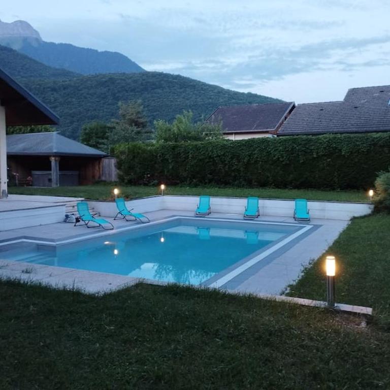 Villa Armonia, piscine chauffée, jacuzzi et jardin à 5mn du lac d Annecy - Villa avec Piscine Privée - 27