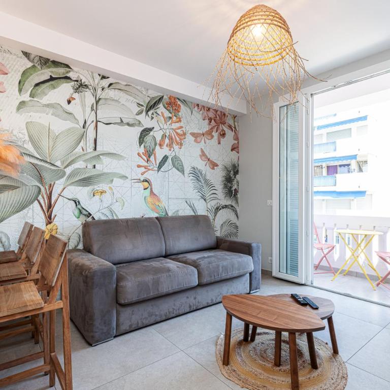 Wilson ravissant 2 pièces 4 couchages à quelques pas des plages et commerces - Appartement 1 Chambre - 3