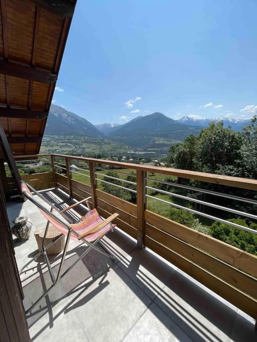 Gîte confort 15 couchages, vue panoramique Montagne Hautes Alpes, Terrasses - Casa de 6 dormitorios - 36