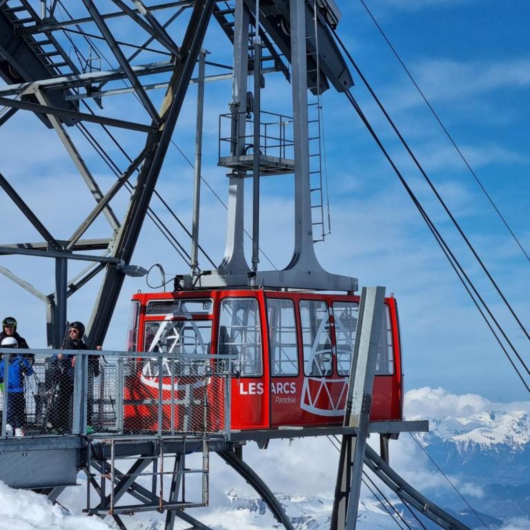 Arcs 1950 Appartement Luxe type chalet 5 à 7 personnes Vue imprenable sur le Montblanc skis aux pieds - Apartment mit Blick auf die Berge - 52