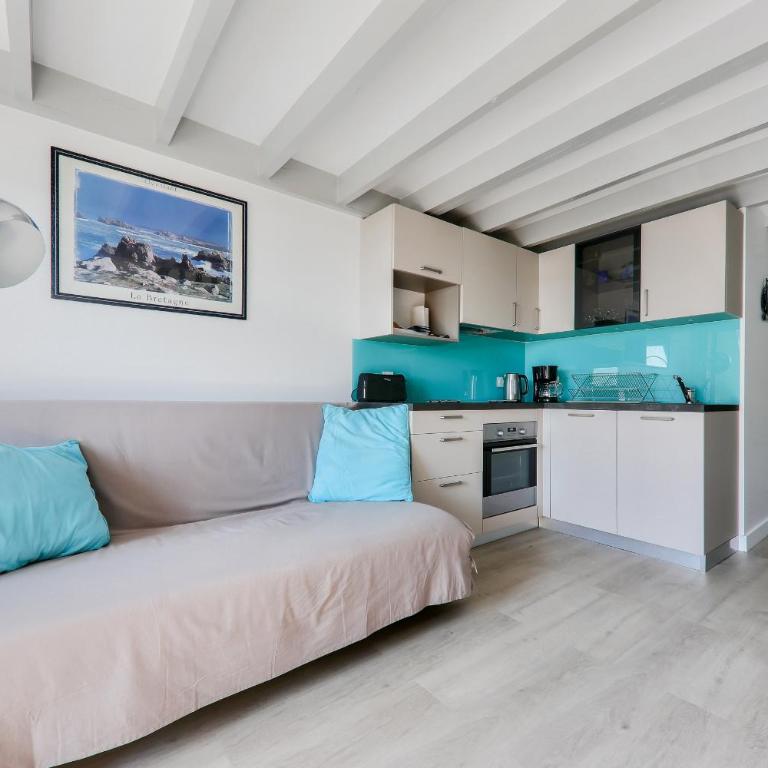 À 100m de la plage, Carnac, duplex vue mer pour 3 - Appartement - 7