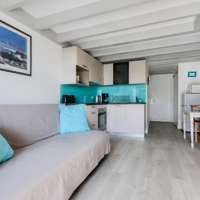 À 100m de la plage, Carnac, duplex vue mer pour 3 - Appartement - 6