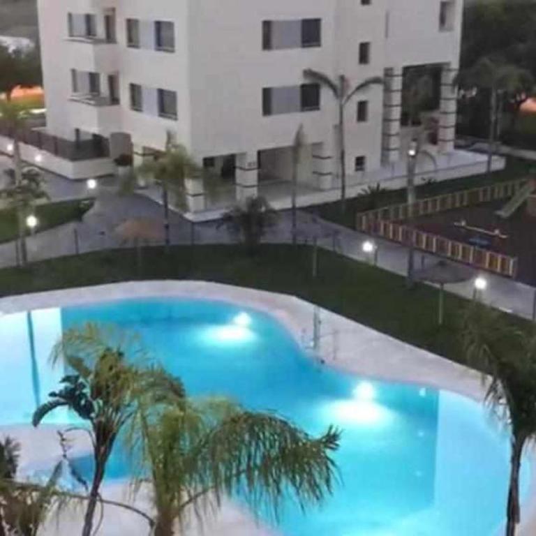 Piscina Abierta- Open pool Playa Marinsa Beach Torre del Mar - One-Bedroom Apartment - 3
