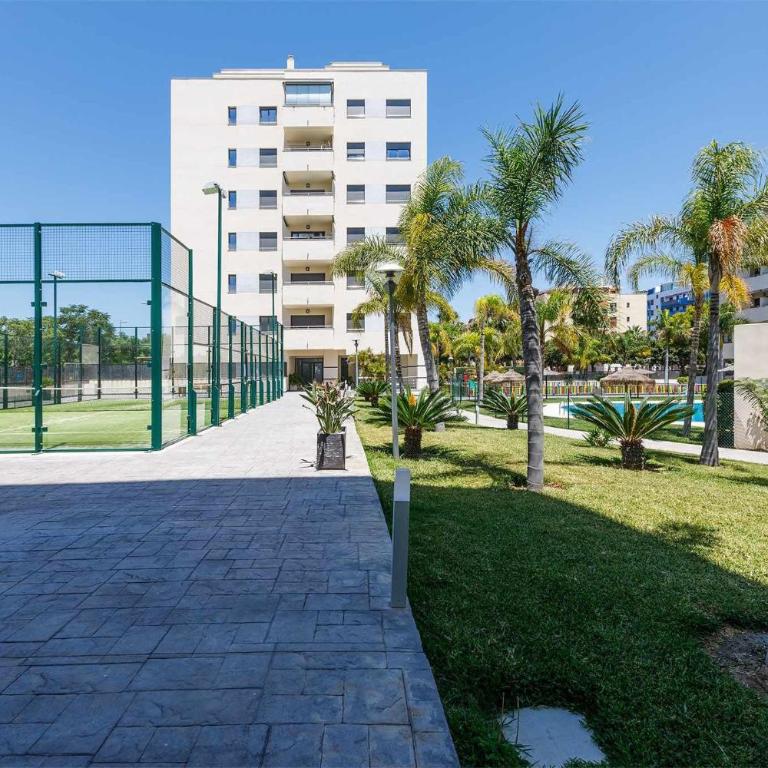 Piscina Abierta- Open pool Playa Marinsa Beach Torre del Mar - One-Bedroom Apartment - 29