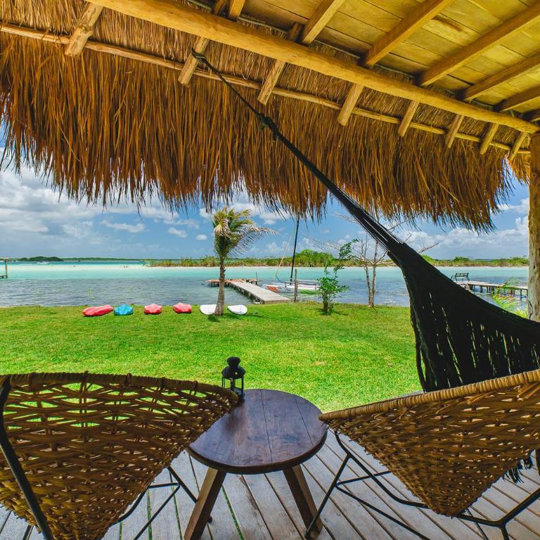 Hotel CasaBakal - A pie de Laguna - Bacalar - Bungalow - Vistas a la laguna - 7