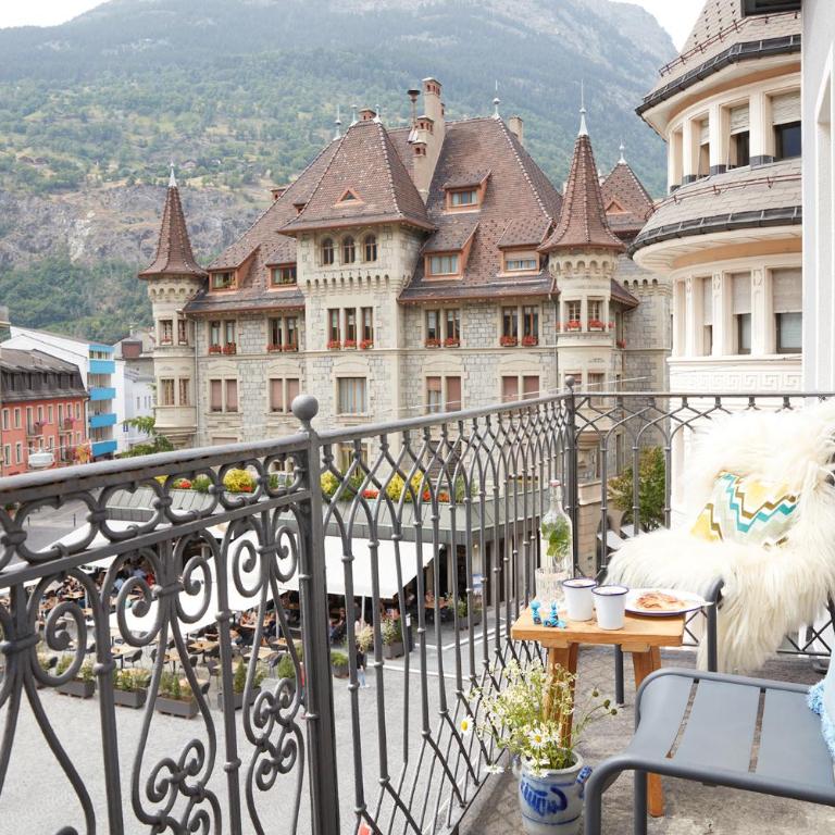 Hotel De Londres - Deluxe Doppel-/Zweibettzimmer mit Balkon - 7