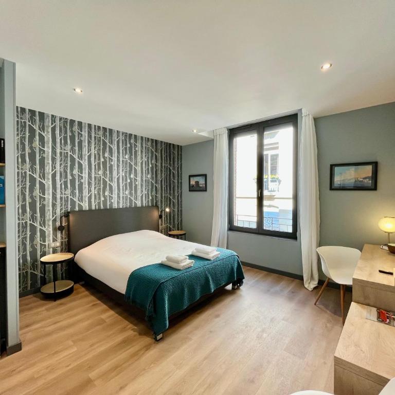 Le Five Tellier - Forest - Chambre Double avec Salle de Bains Privative - 1