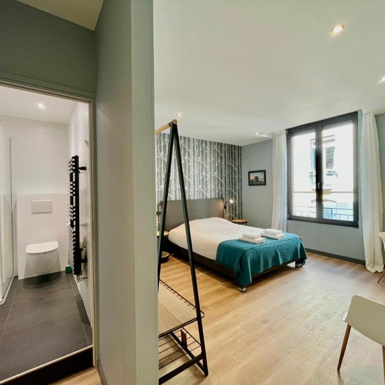 Le Five Tellier - Forest - Chambre Double avec Salle de Bains Privative - 2
