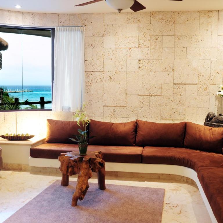 El Taj Oceanfront and Beachside Condo Hotel - Premium Unterkunft mit 2 Schlafzimmern und eingeschränktem Meerblick - 6