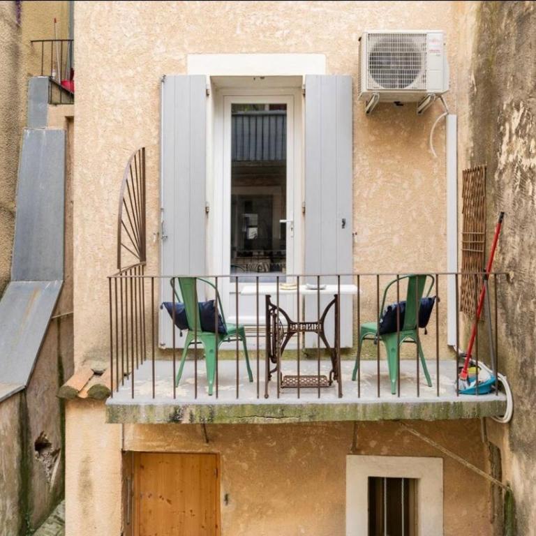Le Bonheur -studio terrasse centre-ville - - Appartement 1 Chambre - 11