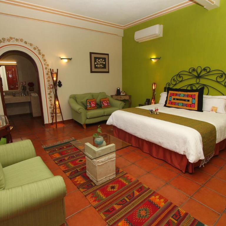Hotel Boutique Parador San Miguel Oaxaca - Suite con cama extragrande - 17