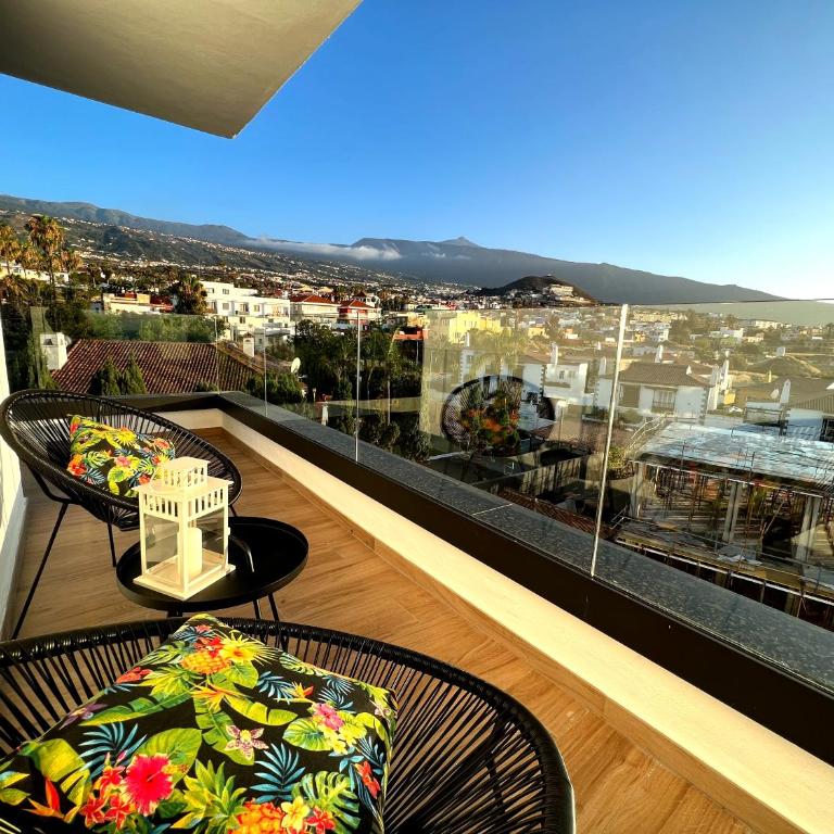 Lujoso Apartamento completo, Piscina, Terraza con vistas al Teide - Apartamento de 2 dormitorios - 7