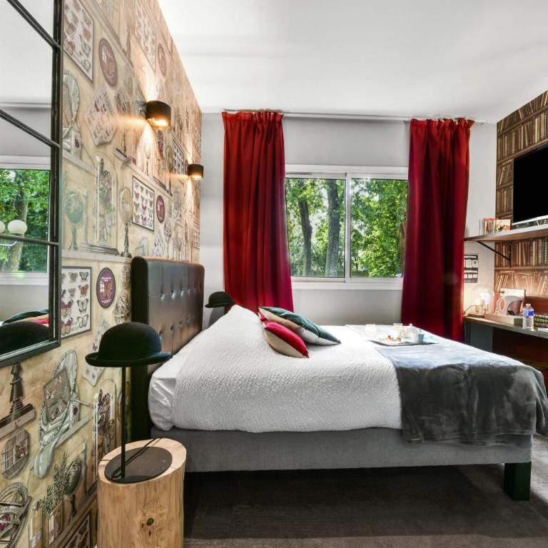 Logis Hôtel & Restaurant Ludik - Chambre Double Deluxe avec Douche - 9