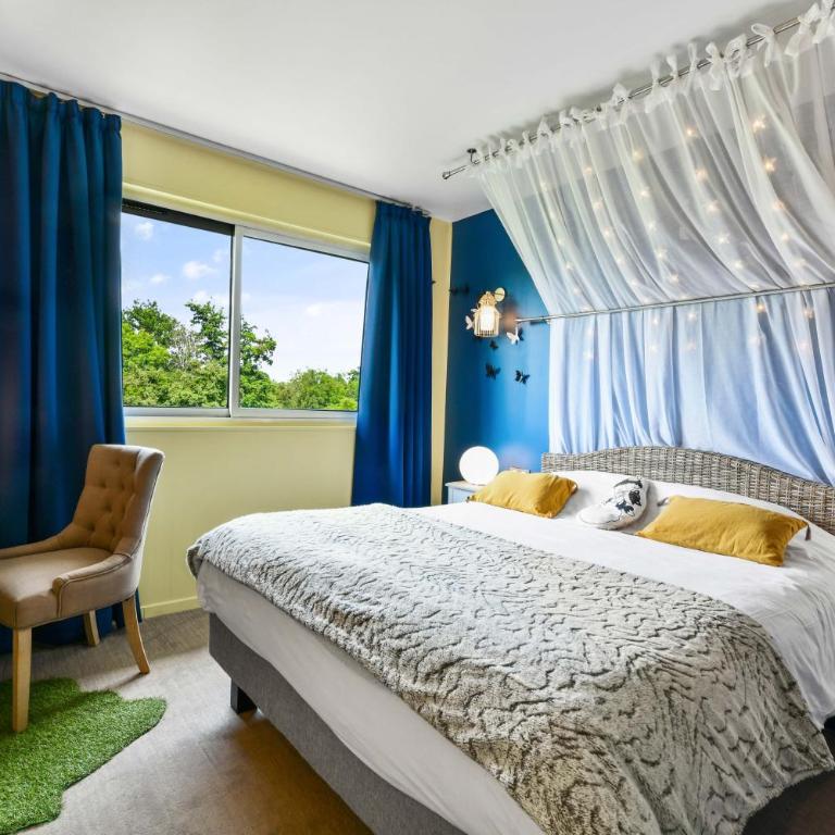 Logis Hôtel & Restaurant Ludik - Chambre Double Deluxe avec Douche - 15