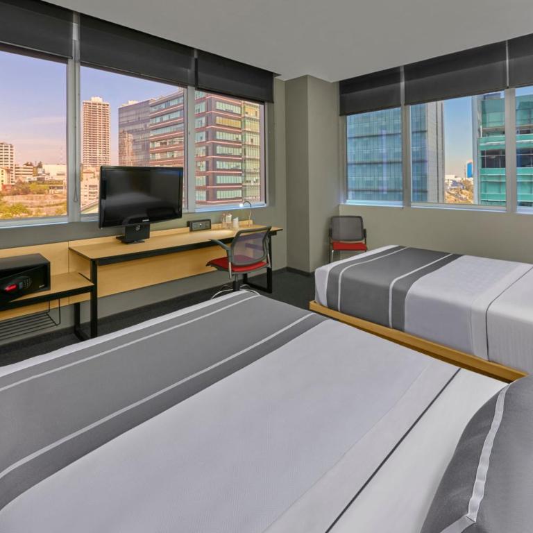 City Express Plus by Marriott Ciudad de México Santa Fe - Habitación Doble - 2 camas dobles - 4