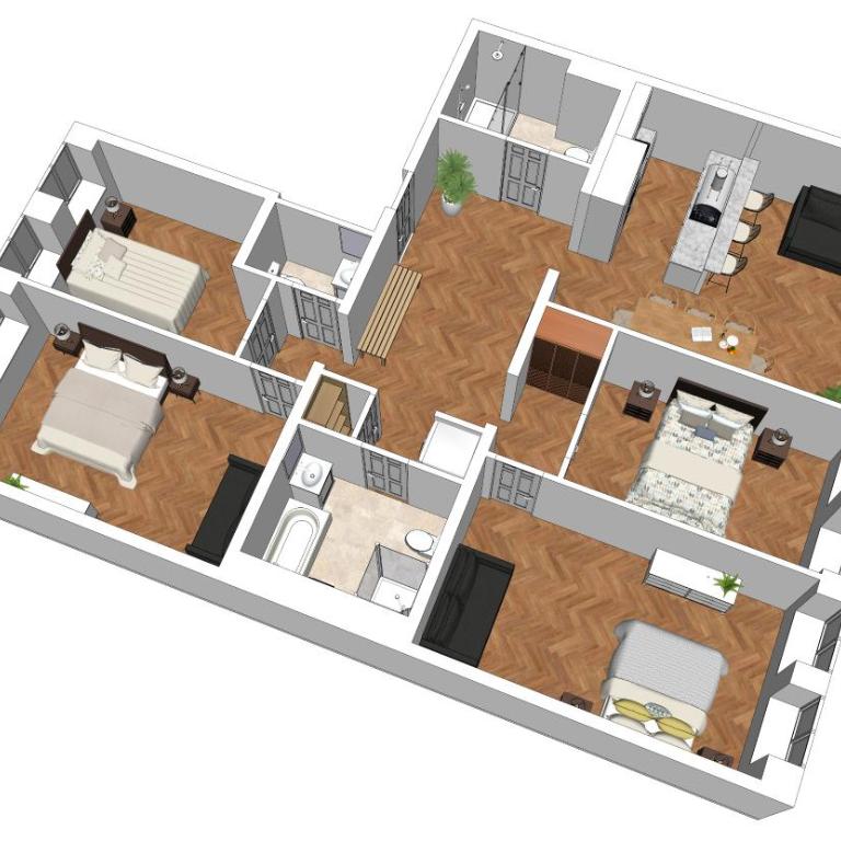 Flatista Homes - Central Station - 4 BR - Appartement - 4
