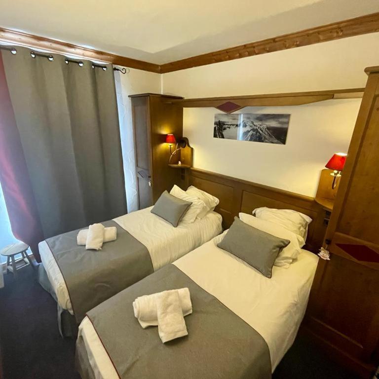 Arc 1950 - Appt 2CH - 6 pers - Rés 5* luxe - Piscine, sauna, hamman, jacuzzi - Classé 5 cristaux Paradiski - Apartment mit 2 Schlafzimmern - 14