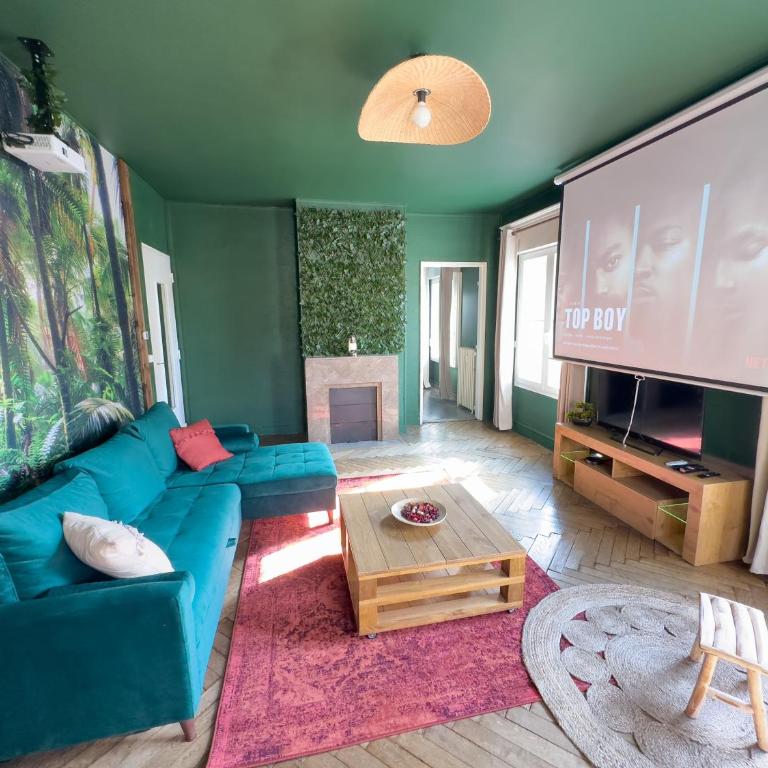 Jungle Urbain- Sauna - Ciné - Hamac - Hyper centre - Apartamento de 2 dormitorios - 3