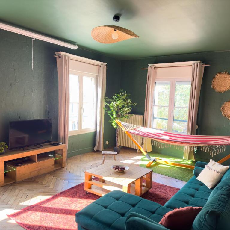 Jungle Urbain- Sauna - Ciné - Hamac - Hyper centre - Apartamento de 2 dormitorios - 6