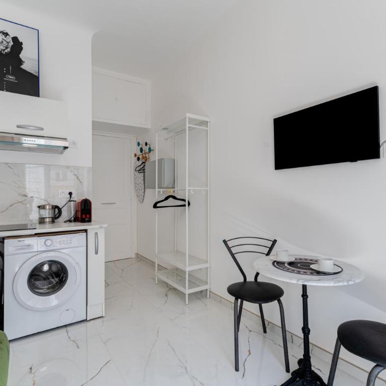 Hérold - Wifi, AC, Balcony, 2 pers - Apartment mit 1 Schlafzimmer - 4