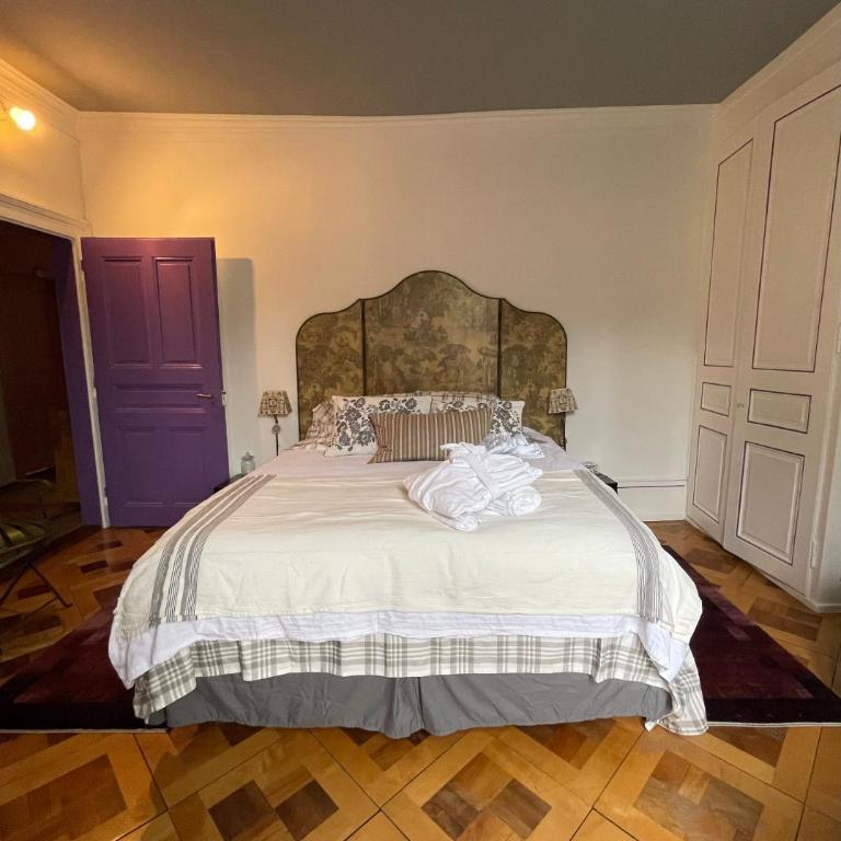Le Chalet d'Ouchy - Doppelzimmer mit Badewanne - 9