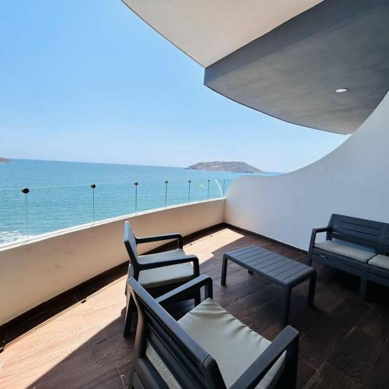 pie de playa y con vista al mar by G P S rentas - One-Bedroom Apartment - 21