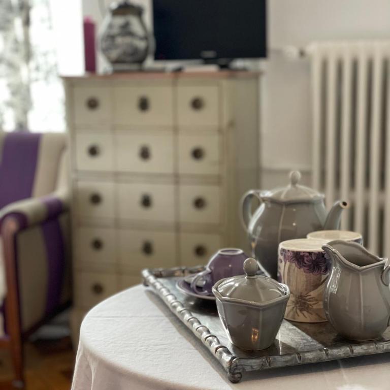 Le Chalet d'Ouchy - Doppelzimmer mit Badewanne - 1