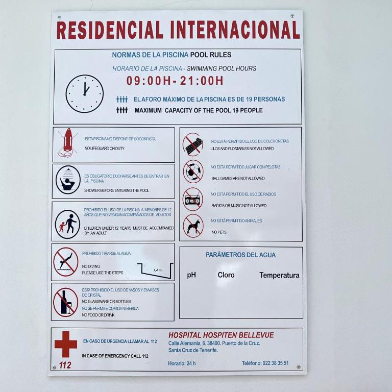 Lujoso Apartamento completo, Piscina, Terraza con vistas al Teide - Apartamento de 2 dormitorios - 22