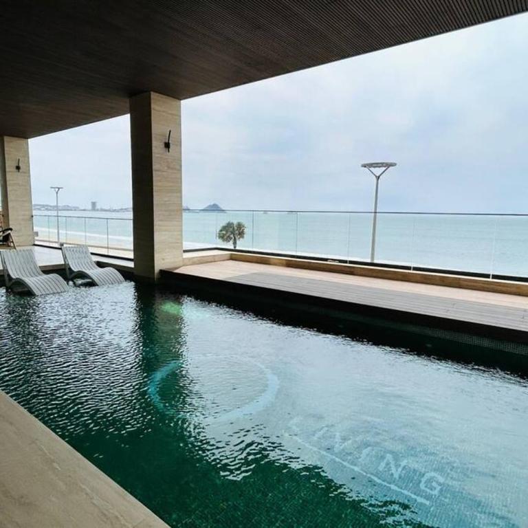 Elegante depa vista al malecón y mar by G P S rentas - Two-Bedroom Apartment - 1