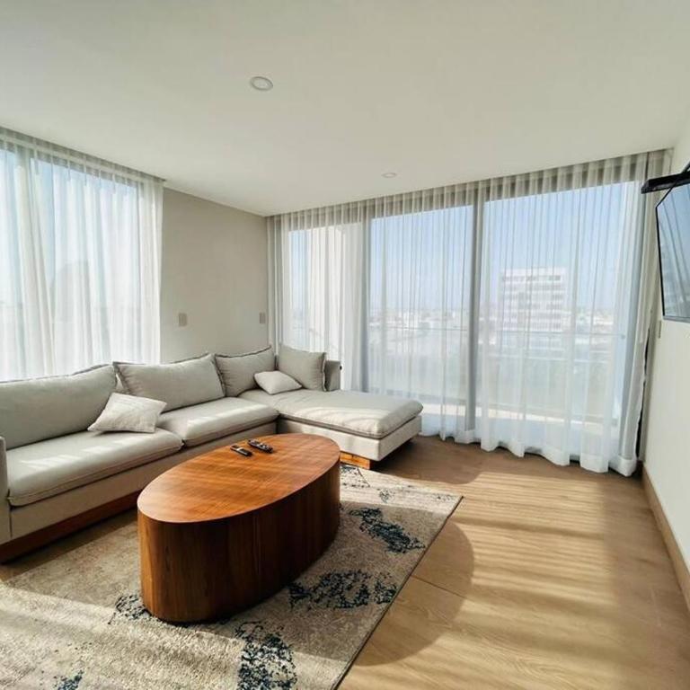 Elegante depa vista al malecón y mar by G P S rentas - Two-Bedroom Apartment - 7