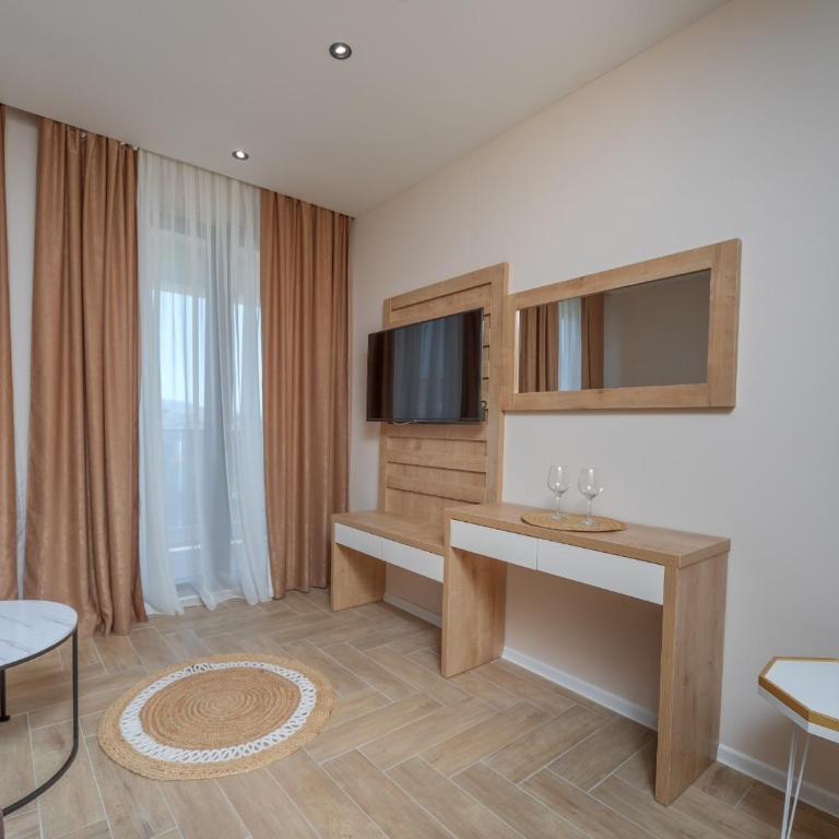 Hotel Diman - Apartman sa Jednom Spavaćom Sobom i Pogledom na More - 5
