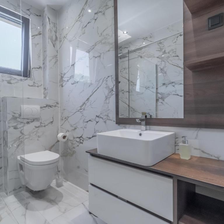Hotel Diman - Apartman sa Jednom Spavaćom Sobom i Pogledom na More - 30