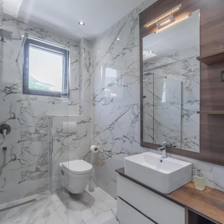 Hotel Diman - Apartman sa Jednom Spavaćom Sobom i Pogledom na More - 15